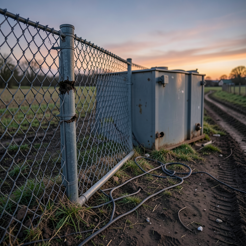 Thieves cut through fencing to steal 1,000 litres of fuel in Bradford district